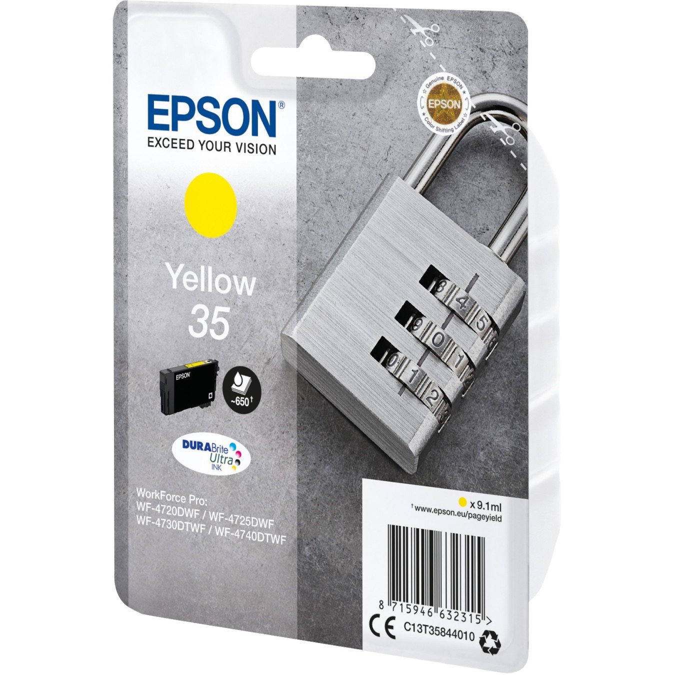 Epson - C13T35844010 - Yellow — Buy in Cyprus with Fast Delivery