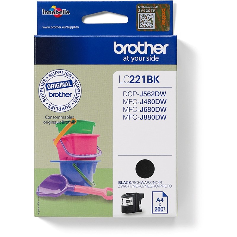 Buy Brother - LC221BK - Black in Cyprus, Nicosia, Limassol, Larnaka, Pafos