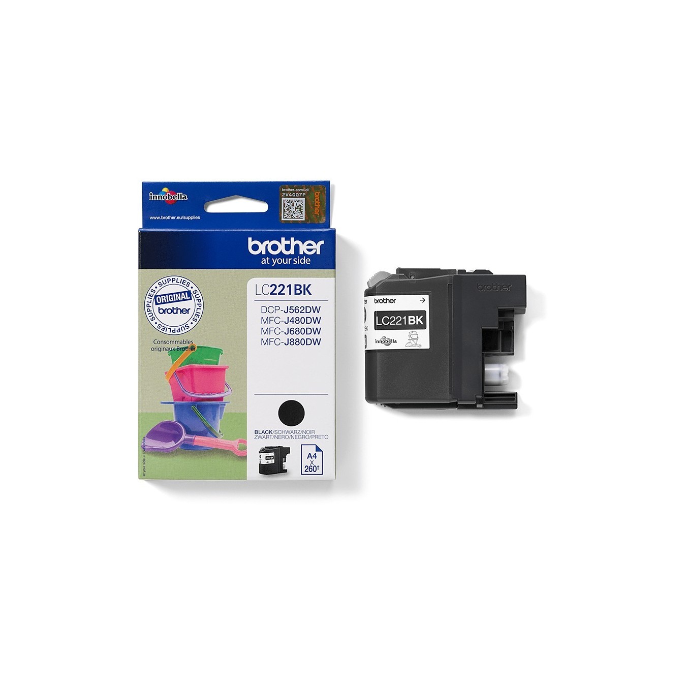 Brother - LC221BK - Black — Buy in Cyprus with Fast Delivery