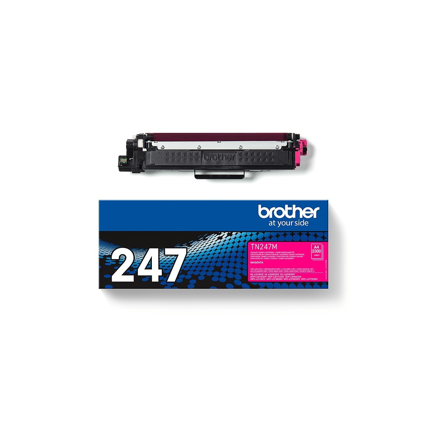 Brother Toner - TN-247M - Magenta up to 2,300 pages ISO/IEC 19798 — Buy in Cyprus with Fast Delivery
