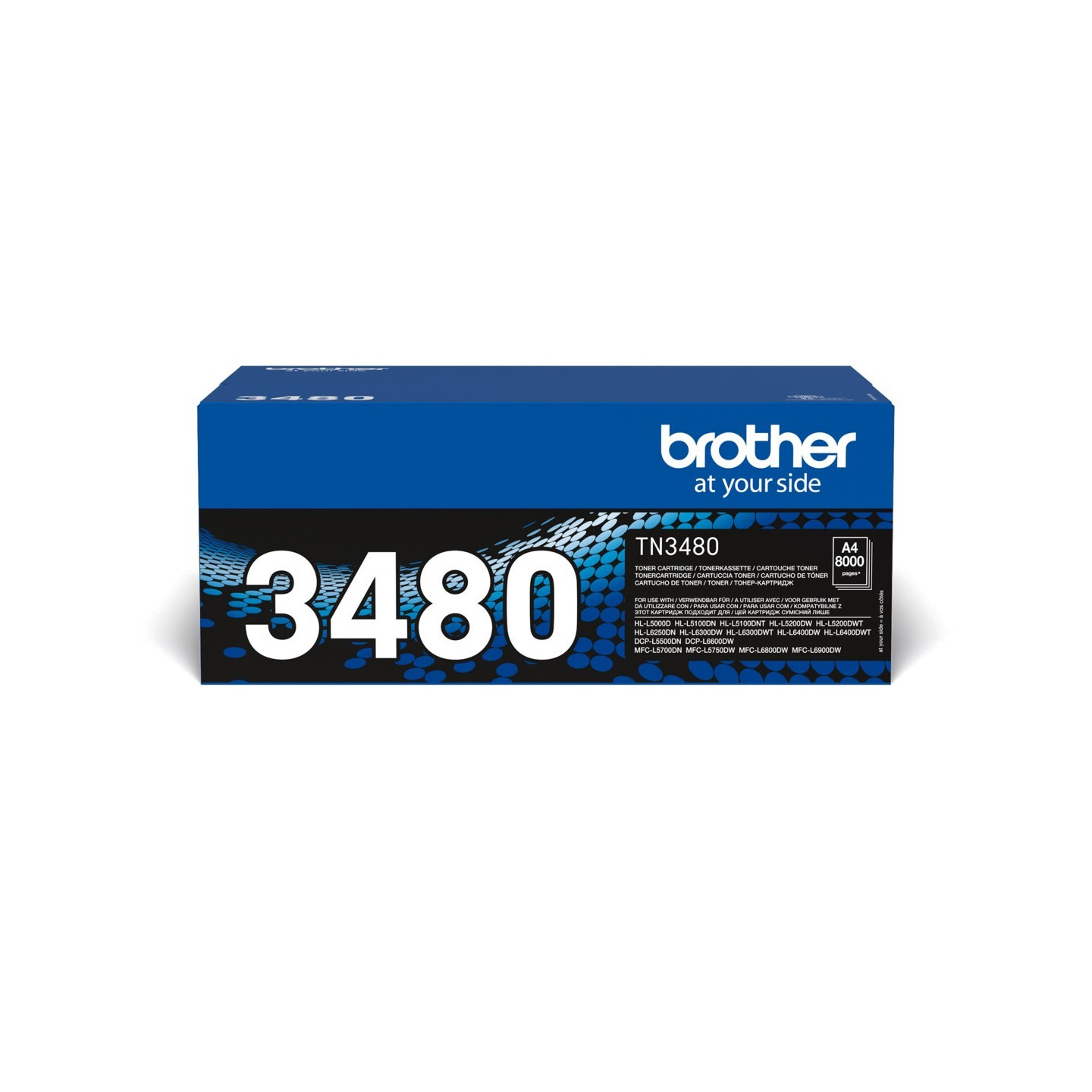 Brother Toner - TN-3480 - Black up to 8,000 pages per ISO 19752 — Buy in Cyprus with Fast Delivery