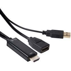 Buy Club3D HDMI to DP Adapter - 4K@30Hz - Polybag in Cyprus, Nicosia, Limassol, Larnaka, Pafos