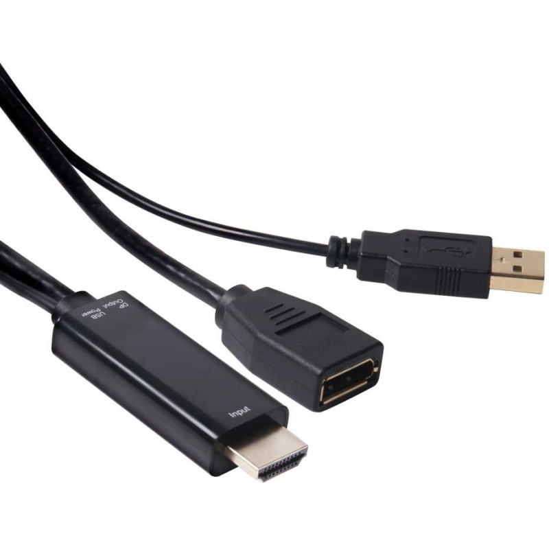 Buy Club3D HDMI to DP Adapter - 4K@30Hz - Polybag in Cyprus, Nicosia, Limassol, Larnaka, Pafos