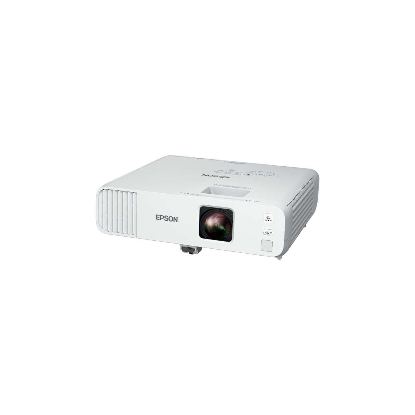Epson - EB-L260F - (1920x1080) 16:9 4600-Lumen 3-LCD Laser VGA HDMI composite video Speaker FHD White