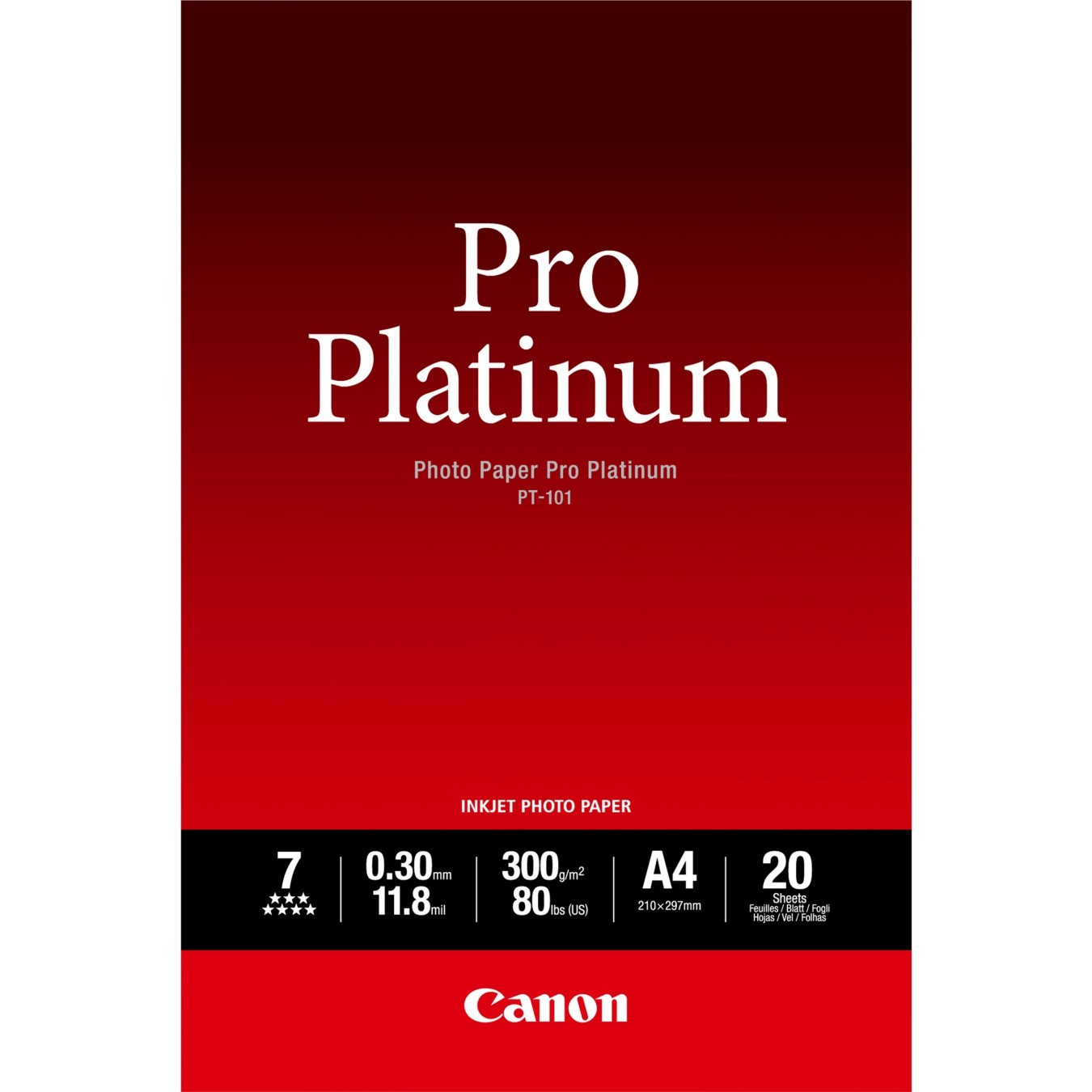 Canon Photo Paper - 2768B016 - A4 — Buy in Cyprus with Fast Delivery