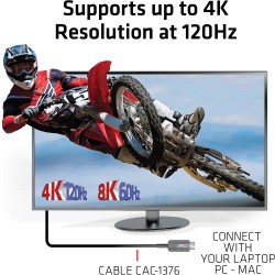 Buy Club3D HDMI Cable A-to-A - 2.1 Active Optical 8K60Hz UHD - 10 m Retail in Cyprus, Nicosia, Limassol, Larnaka, Pafos