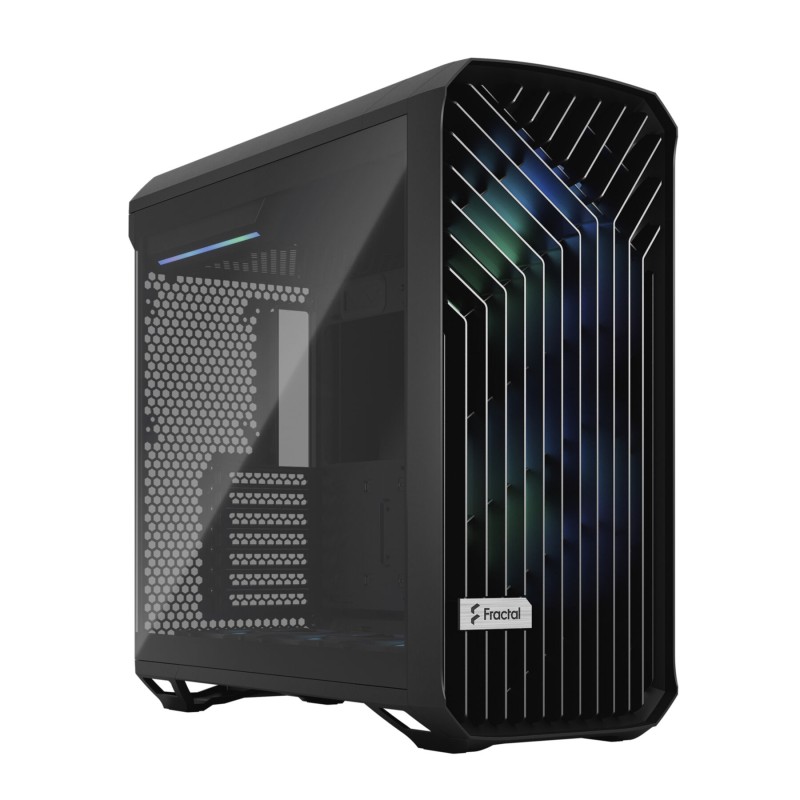 Fractal Torrent RGB TG Black E-ATX Case w/ 2x180mm+3x140mm RGB Fans (Boxed) — Buy in Cyprus with Fast Delivery