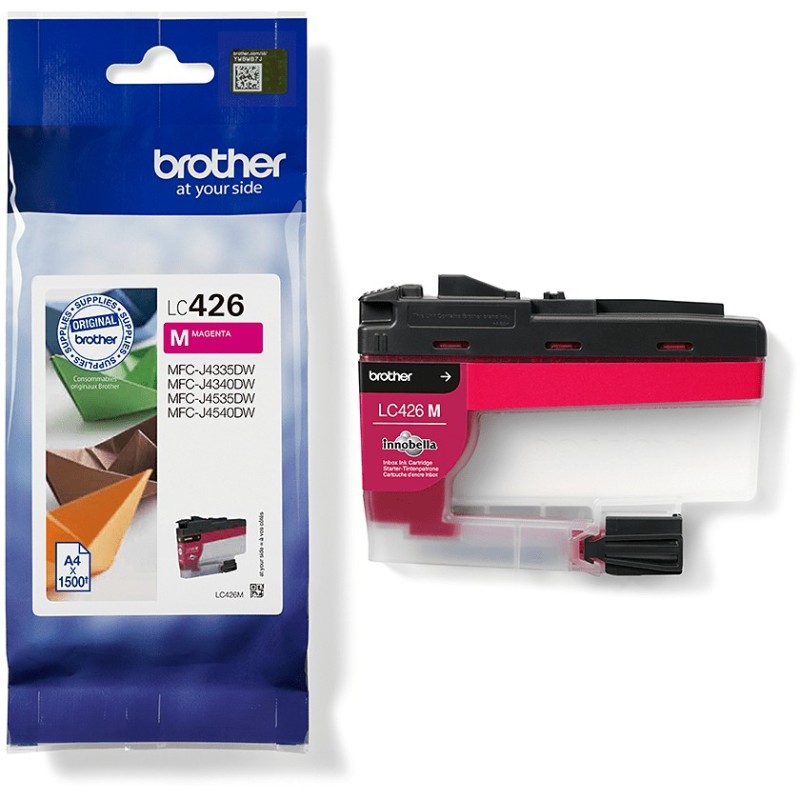 Buy Brother Ink - LC-426M - Magenta up to 1,500 pages per ISO IEC 24711 in Cyprus, Nicosia, Limassol, Larnaka, Pafos