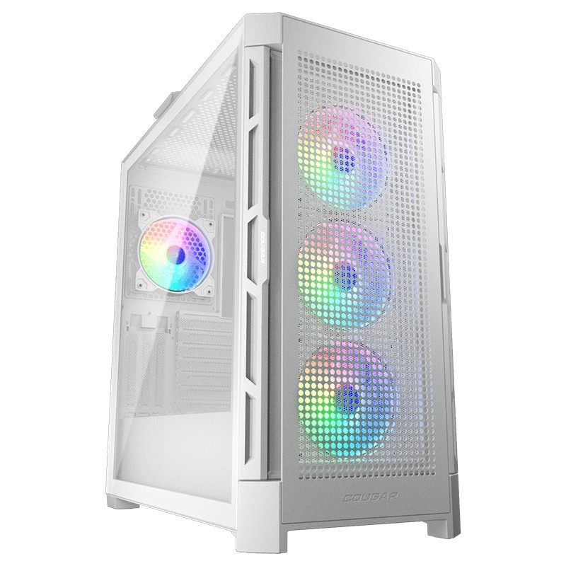 Cougar Duoface Pro ARGB White - Midi Tower PC Case - EAN 4710483775352 — Buy in Cyprus with Fast Delivery