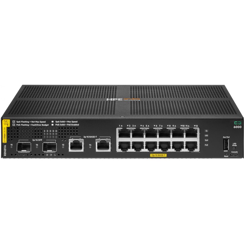 Buy HP Enterprise Aruba - Aruba 6000 - 12+4P HP Enterprise 12G + 2G 2SFP PoE+ (1... in Cyprus, Nicosia, Limassol, Larnaka, Pafos