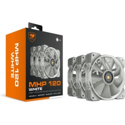 Buy COUGAR Case Fan - MHP 120 - 120mm White 3-pack in Cyprus, Nicosia, Limassol, Larnaka, Pafos