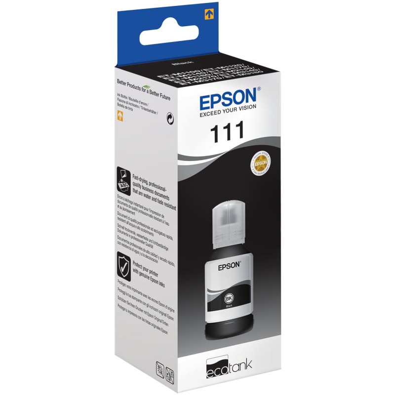 Buy Epson Ink 4LB EcoTank Series - ET-MX1XX - Black Bottle XL in Cyprus, Nicosia, Limassol, Larnaka, Pafos