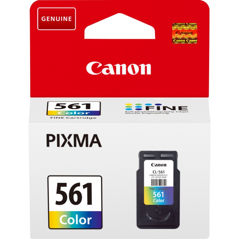 Buy Canon Ink CL-561 Color - 3731C001 - Color up to 180 pages in Cyprus, Nicosia, Limassol, Larnaka, Pafos