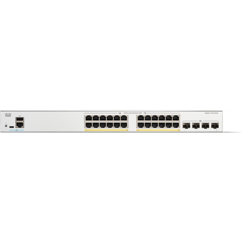 Buy Cisco GSwitch 24+4P Catalyst - 1300-24P-4X - M RM Poe+ in Cyprus, Nicosia, Limassol, Larnaka, Pafos
