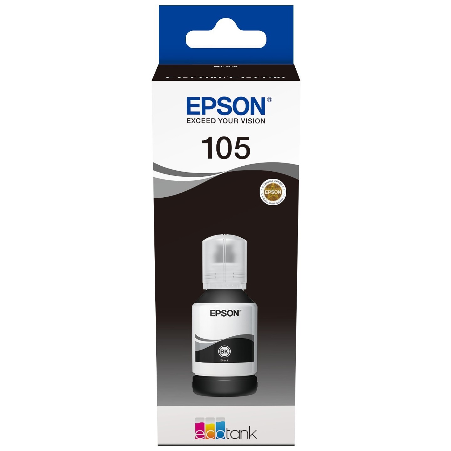 Epson Ink - 4LB 105 - EcoTank Black ink bottle pigmented — Buy in Cyprus with Fast Delivery