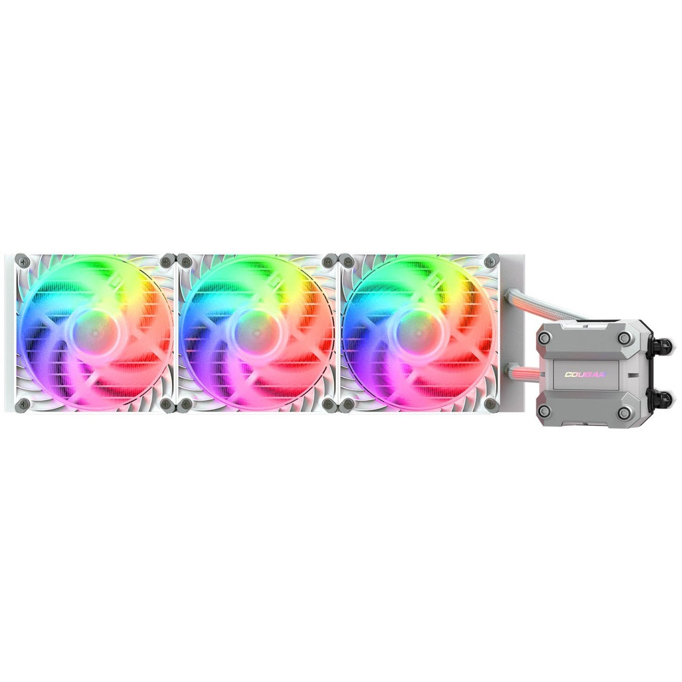 COUGAR CPU Water Cooling Poseidon Ultra 360 - ARGB White — Buy in Cyprus with Fast Delivery