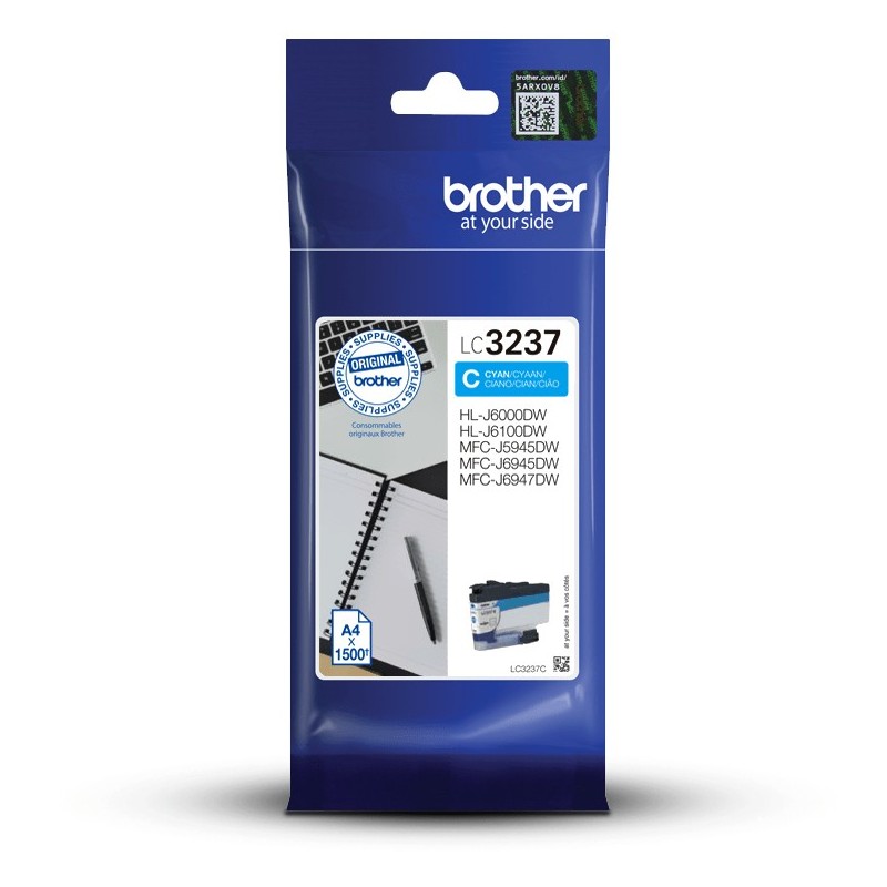 Buy Brother Ink - LC-3237C - Cyan in Cyprus, Nicosia, Limassol, Larnaka, Pafos