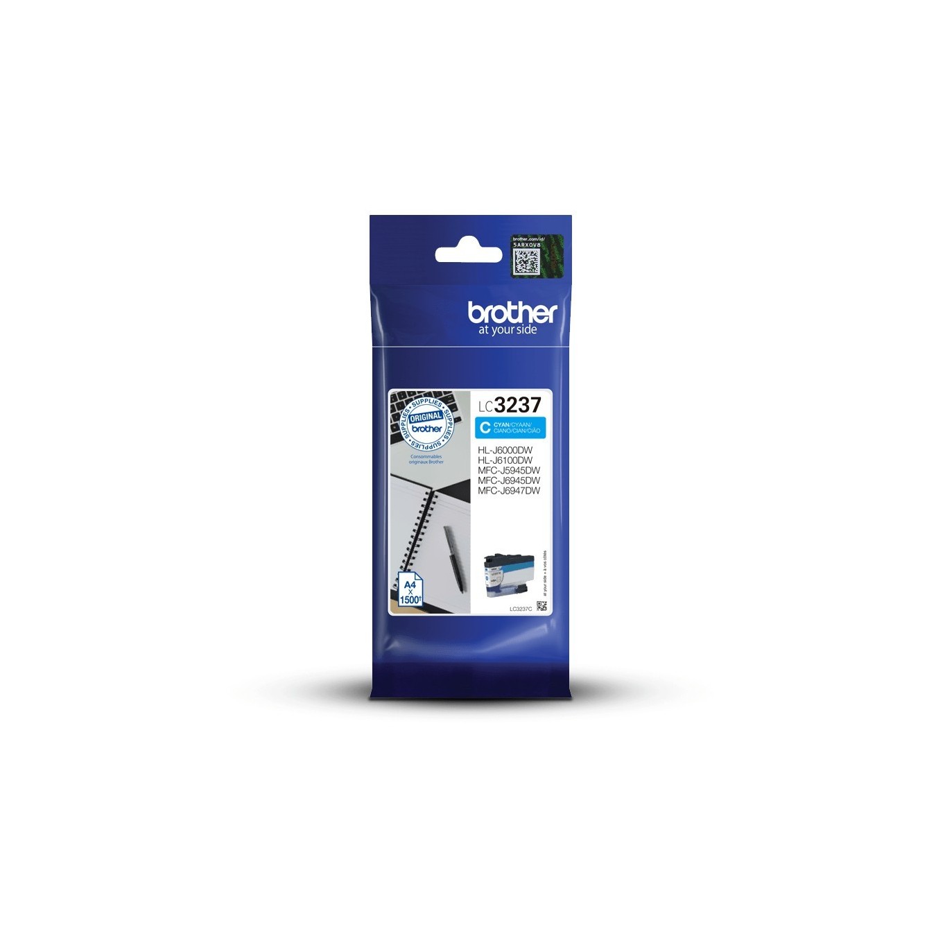Brother Ink - LC-3237C - Cyan — Buy in Cyprus with Fast Delivery