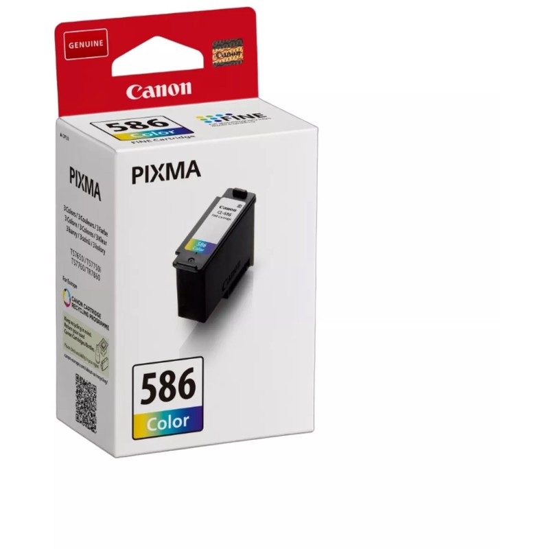 Buy Canon Ink - CL-586 - Color (Cyan. Magenta. Yellow) up to 180 pages in Cyprus, Nicosia, Limassol, Larnaka, Pafos