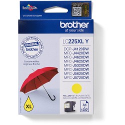 Buy Brother Ink Cartridge - LC-225XL-Y - Yellow up to 1,200 pages per ISO/IEC 24711 in Cyprus, Nicosia, Limassol, Larnaka, Pafos