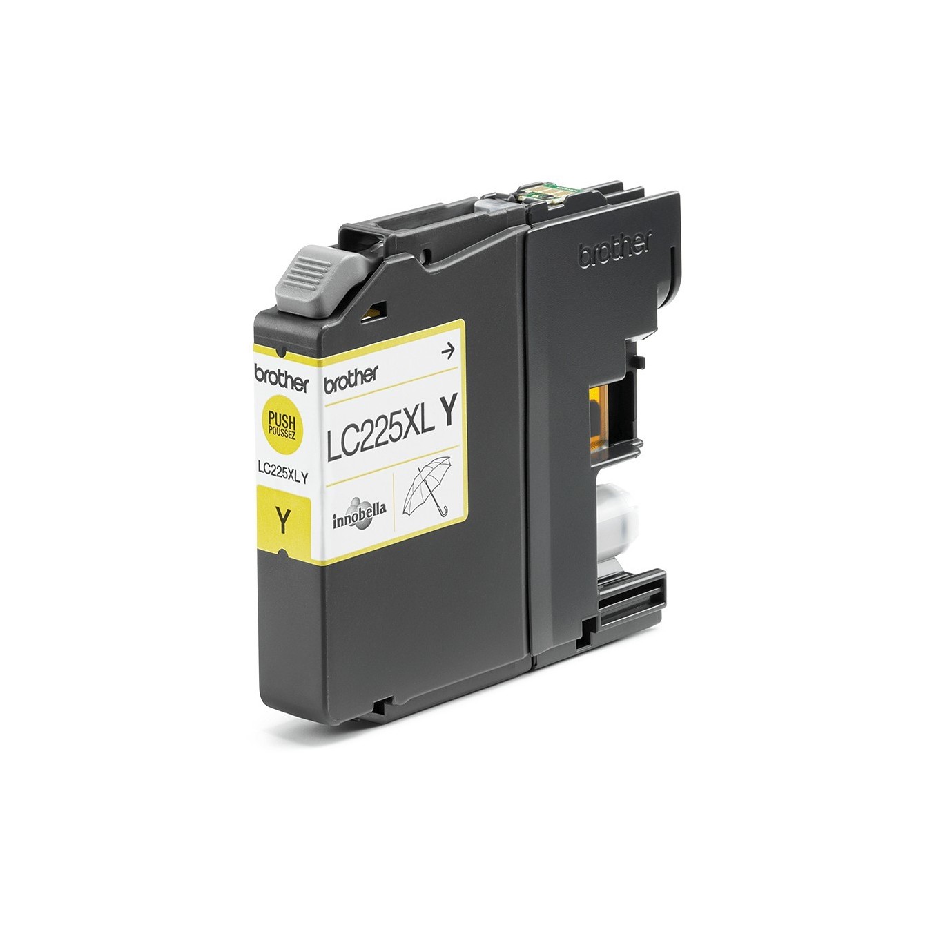 Brother Ink Cartridge - LC-225XL-Y - Yellow up to 1,200 pages per ISO/IEC 24711 — Buy in Cyprus with Fast Delivery