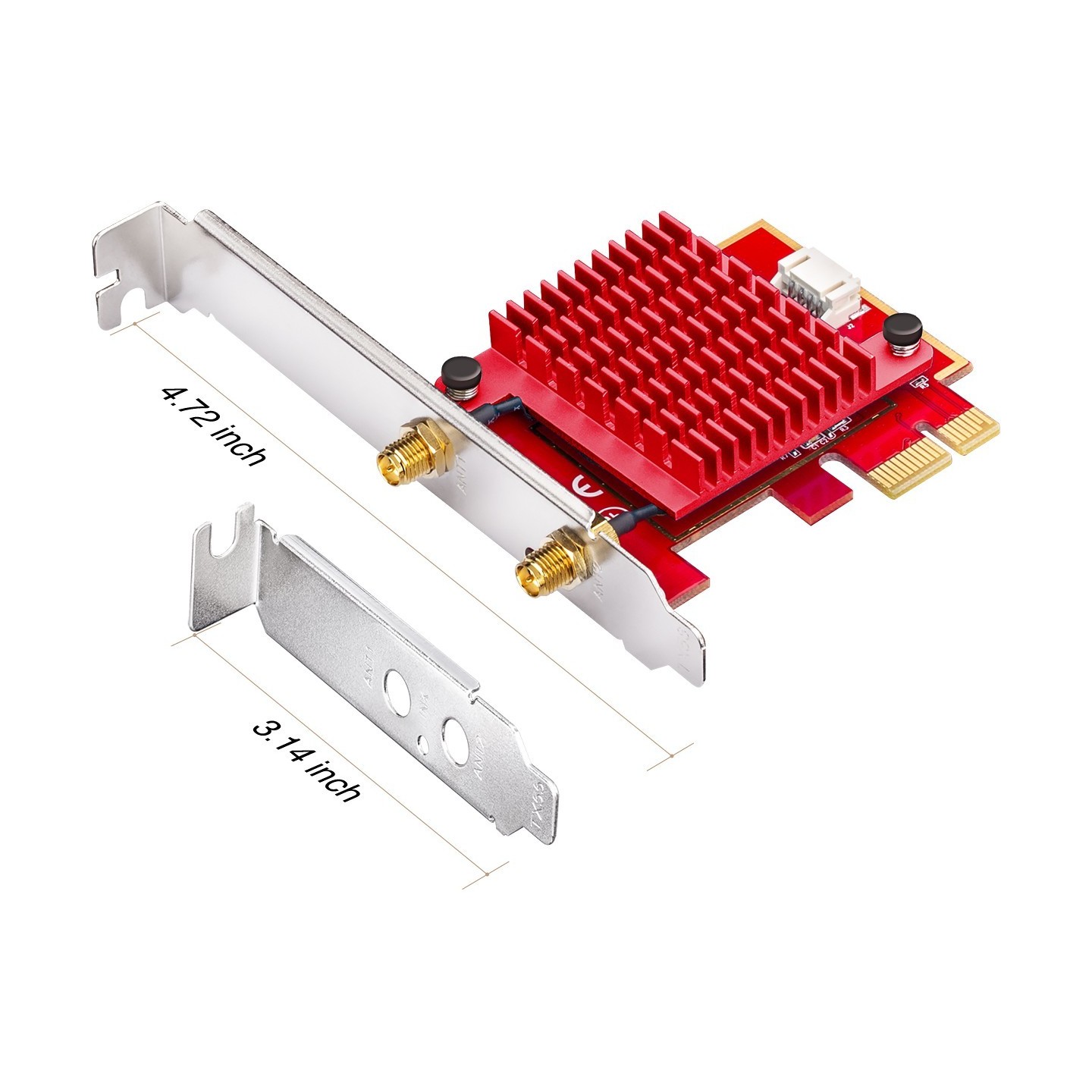 Cudy Wi-Fi 6E PCI Express Adapter - AX5400 - Wi-Fi 6E PCI Express Adapter — Buy in Cyprus with Fast Delivery