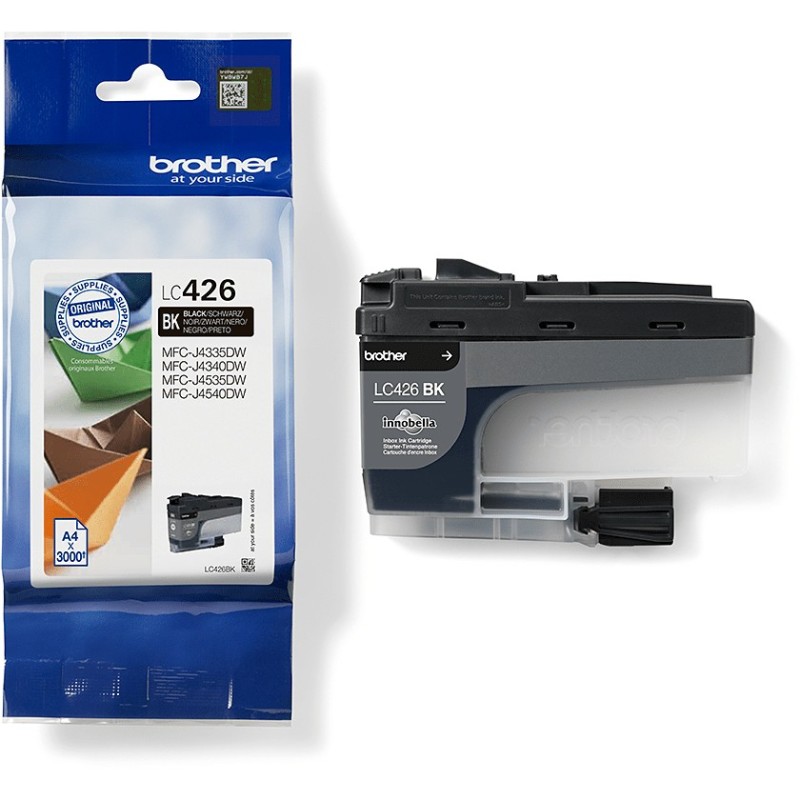 Buy Brother Ink - LC-426BK - Black, up to 3000 pages per ISO IEC 24711 in Cyprus, Nicosia, Limassol, Larnaka, Pafos