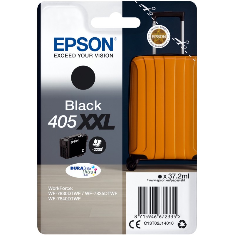 Buy Epson Ink 405XXL - C13T02J14010 - Black up to 2,200 pages in Cyprus, Nicosia, Limassol, Larnaka, Pafos