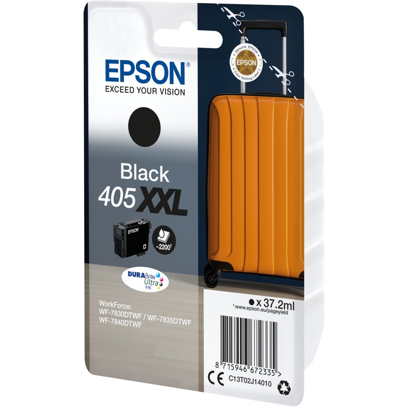 Epson Ink 405XXL - C13T02J14010 - Black up to 2,200 pages — Buy in Cyprus with Fast Delivery