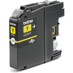 Buy Brother Ink - LC-121Y - Yellow up to 300 pages A4 ISO 24711 in Cyprus, Nicosia, Limassol, Larnaka, Pafos