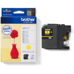 Buy Brother Ink - LC-121Y - Yellow up to 300 pages A4 ISO 24711 in Cyprus, Nicosia, Limassol, Larnaka, Pafos