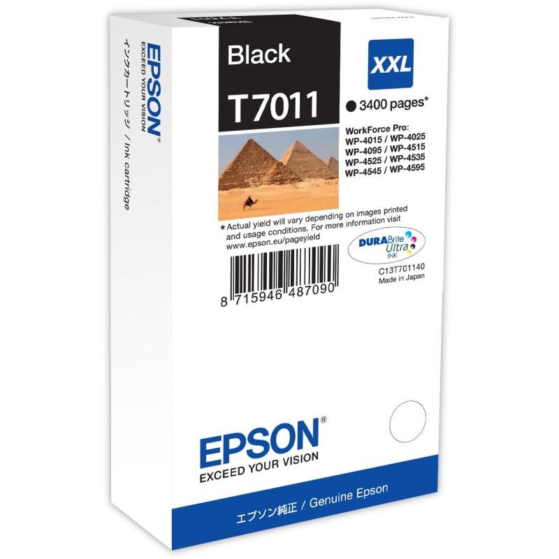 Buy Epson - C13T70114010 - Black EHC in Cyprus, Nicosia, Limassol, Larnaka, Pafos