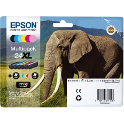 Buy Epson Ink 24XL - C13T24384011 - 6-pack (BKMCY Light Magenta Light Cyan) up t... in Cyprus, Nicosia, Limassol, Larnaka, Pafos