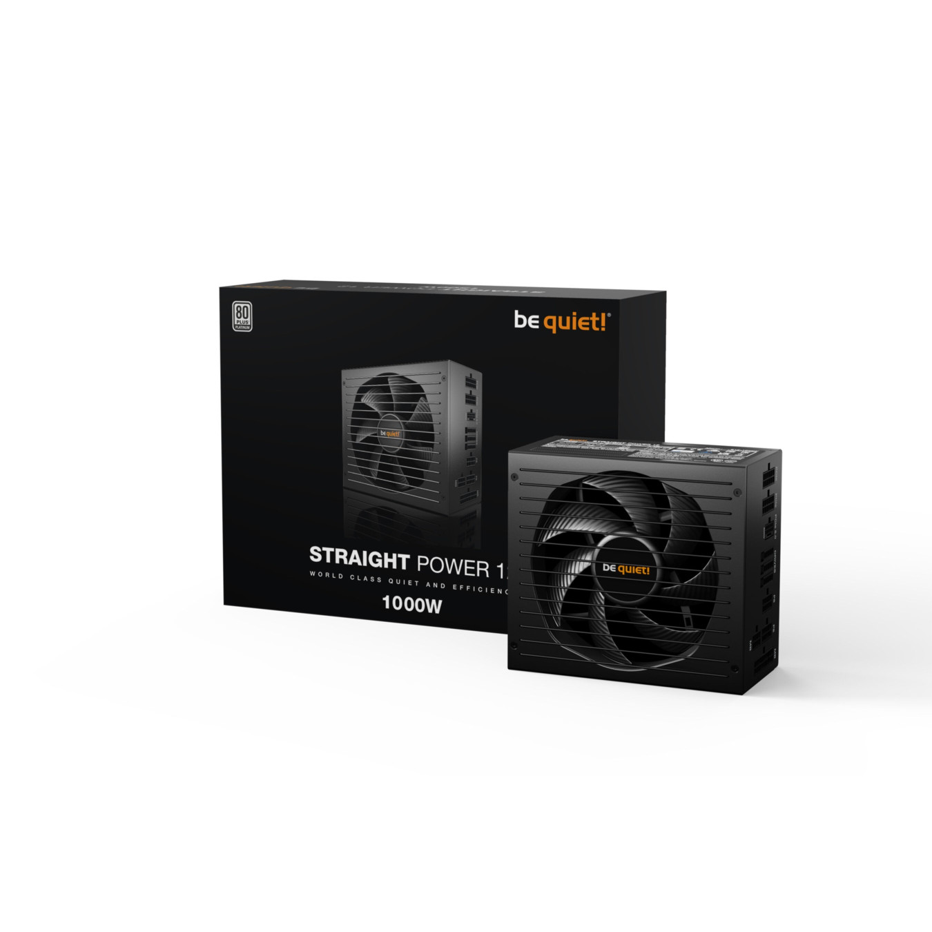 Be Quiet! Straight Power 12 1000W - BN338 - 80 PLUS Platinum, Fully-Modular, ATX 3.1, Black — Buy in Cyprus with Fast Delivery