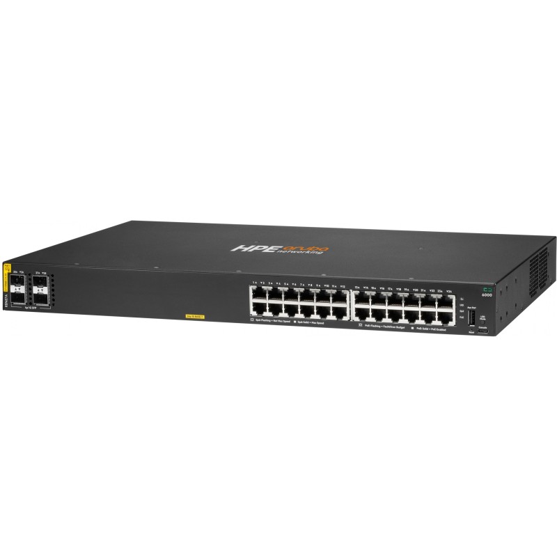 Buy HP Enterprise Aruba - 6000 - 24+4P, 24G Class4 PoE 4SFP 370W Switch M RM in Cyprus, Nicosia, Limassol, Larnaka, Pafos