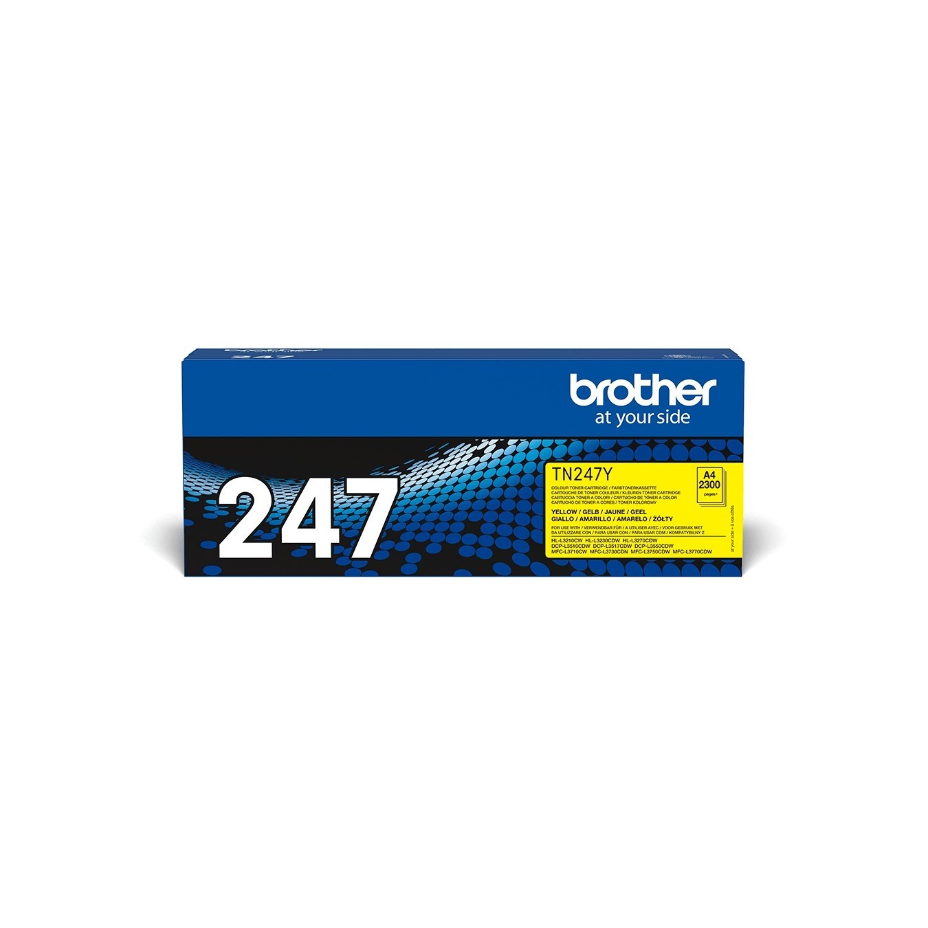 Brother Toner - TN-247Y - Yellow - up to 2,300 pages per ISO/IEC 19798 — Buy in Cyprus with Fast Delivery