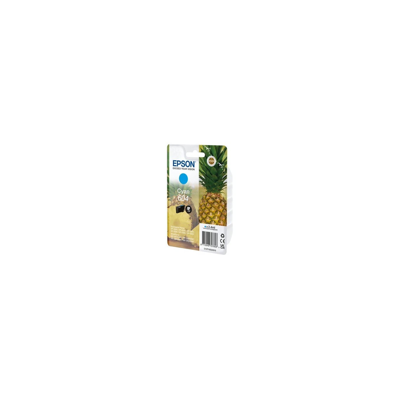 Epson Ink 604 - C13T10G24010 - Cyan up to 130 pages — Buy in Cyprus with Fast Delivery