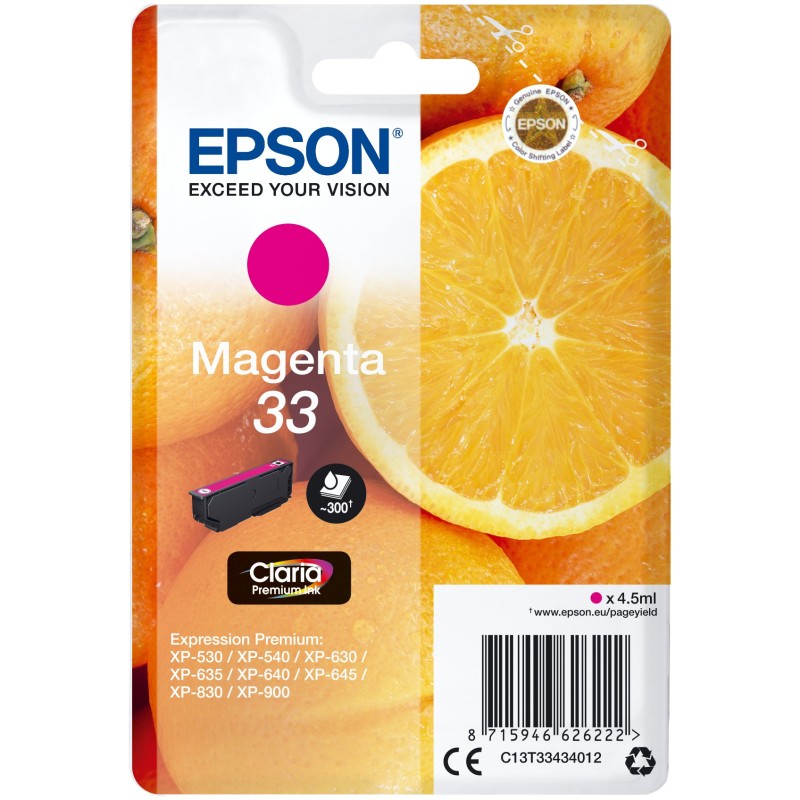Buy Epson - C13T33434012 - magenta in Cyprus, Nicosia, Limassol, Larnaka, Pafos