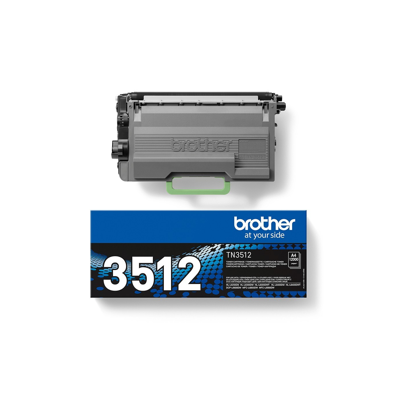 Brother Toner - TN-3512 - Black up to 12,000 pages per ISO 19752 — Buy in Cyprus with Fast Delivery