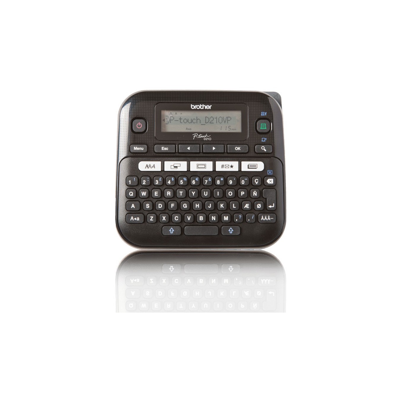 Brother P-Touch Label Printer - PT-D210VP - 3.5 6 9 12 mm Value Pack — Buy in Cyprus with Fast Delivery