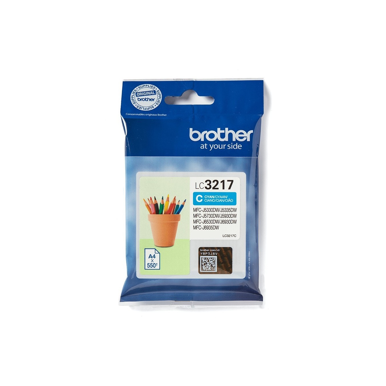 Brother Ink - LC-3217C - Cyan — Buy in Cyprus with Fast Delivery