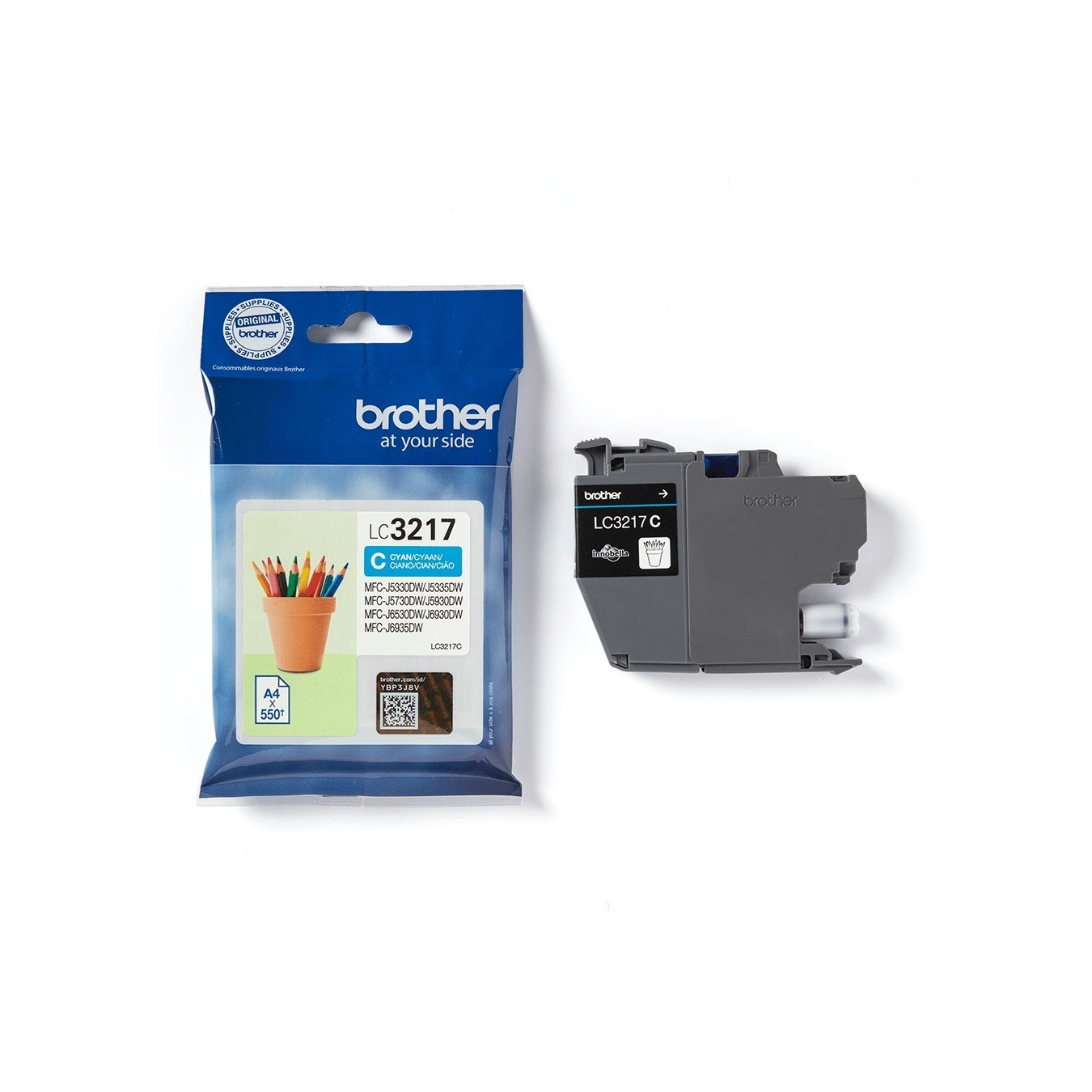 Brother Ink - LC-3217C - Cyan — Buy in Cyprus with Fast Delivery