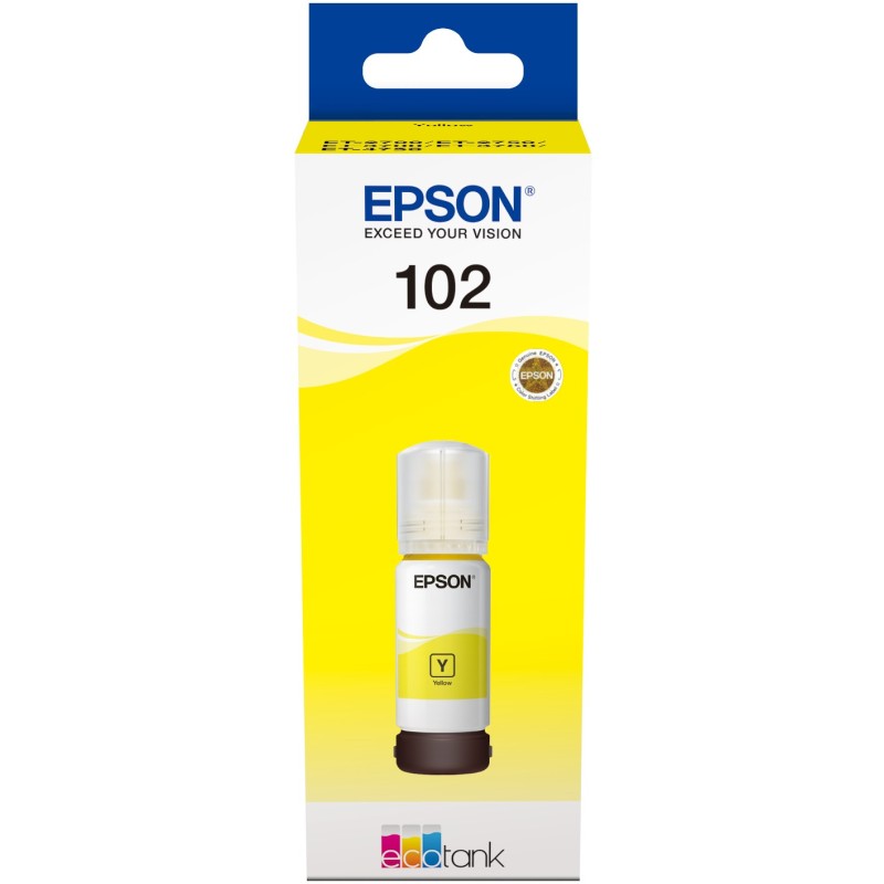 Buy Epson Ink 102 - C13T03R440 - Yellow up to 6,000 pages in Cyprus, Nicosia, Limassol, Larnaka, Pafos
