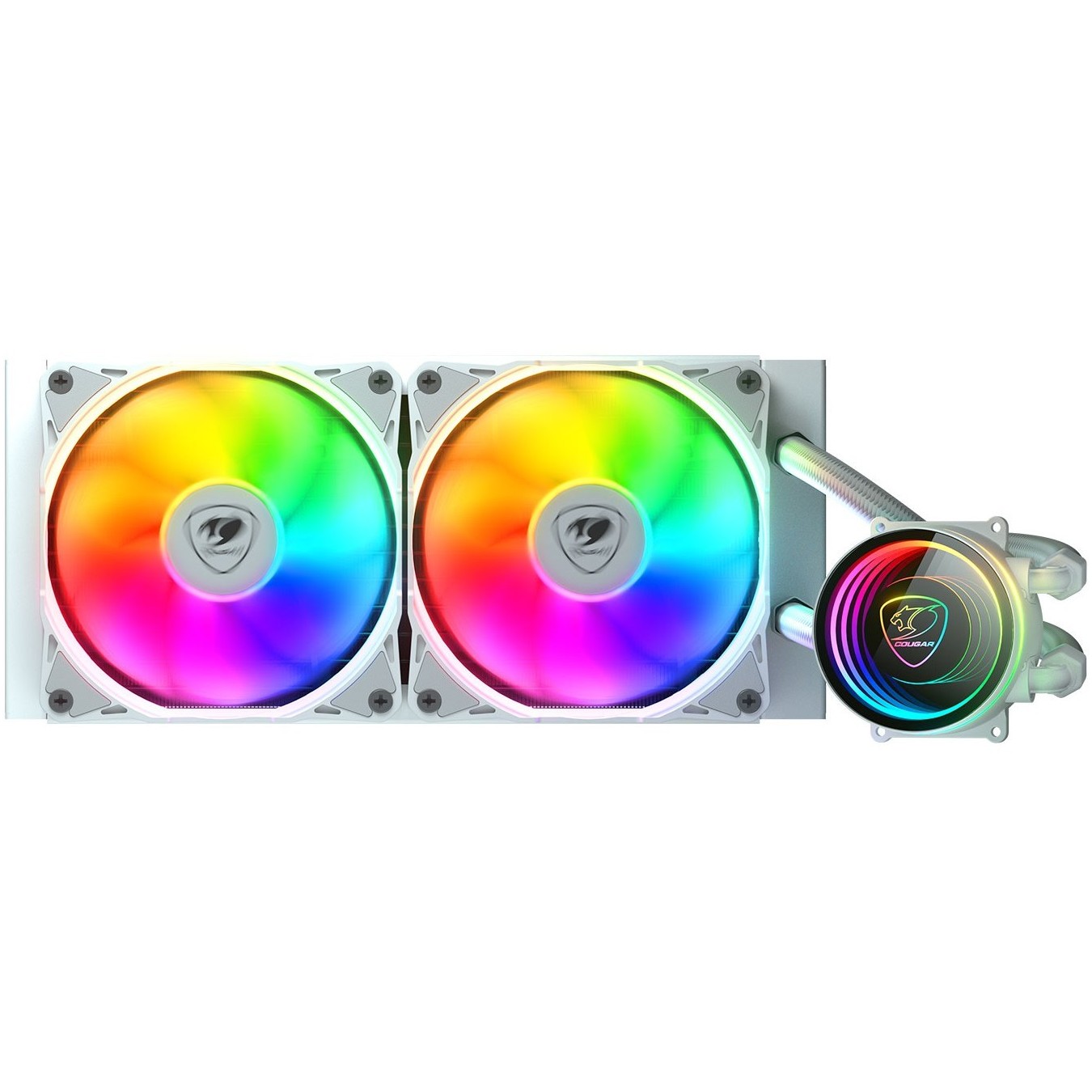 K COUGAR CPU Water Cooling - Poseidon Elite 240 - ARGB White — Buy in Cyprus with Fast Delivery