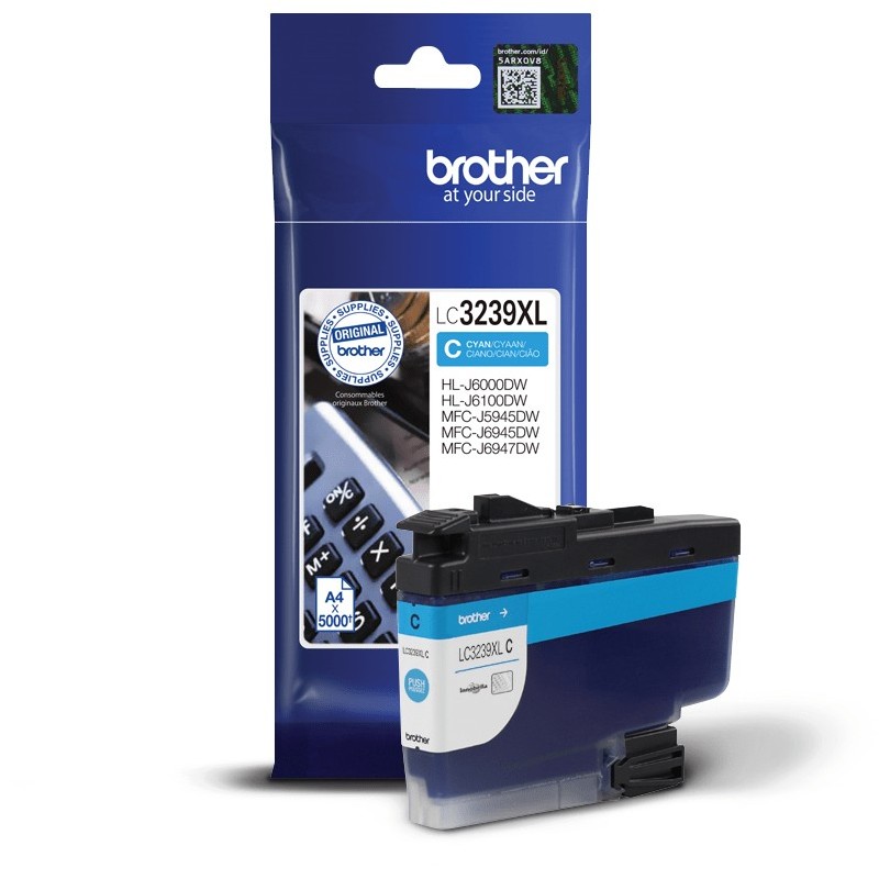 Buy Brother Ink Cartridge - LC-3239XLC - Cyan - Original in Cyprus, Nicosia, Limassol, Larnaka, Pafos