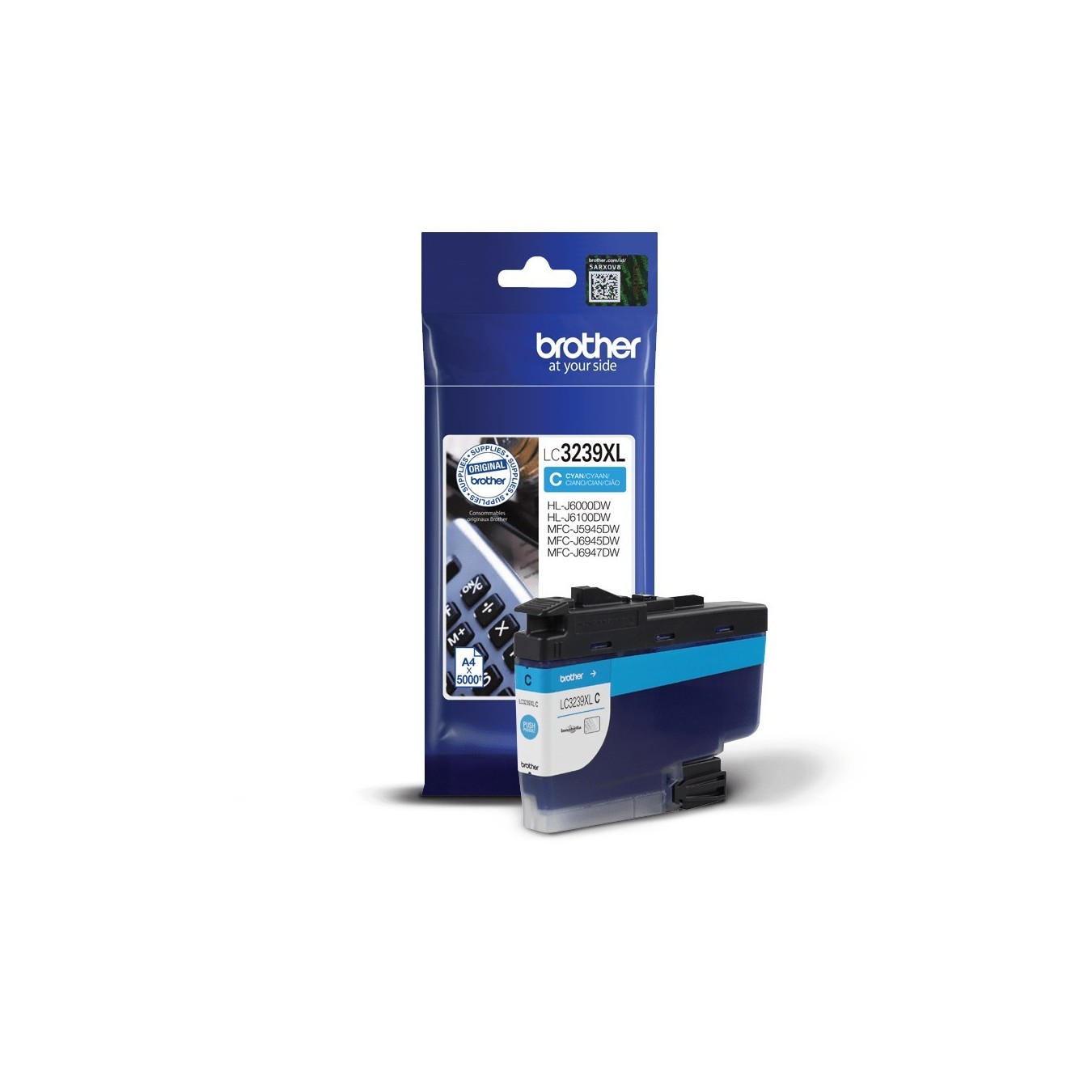 Brother Ink Cartridge - LC-3239XLC - Cyan - Original — Buy in Cyprus with Fast Delivery