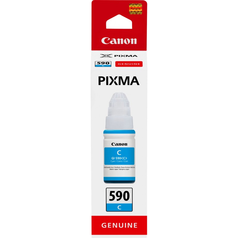 Buy Canon Ink 1604C001 - GI-590 - Cyan up to 7,000 pages in Cyprus, Nicosia, Limassol, Larnaka, Pafos