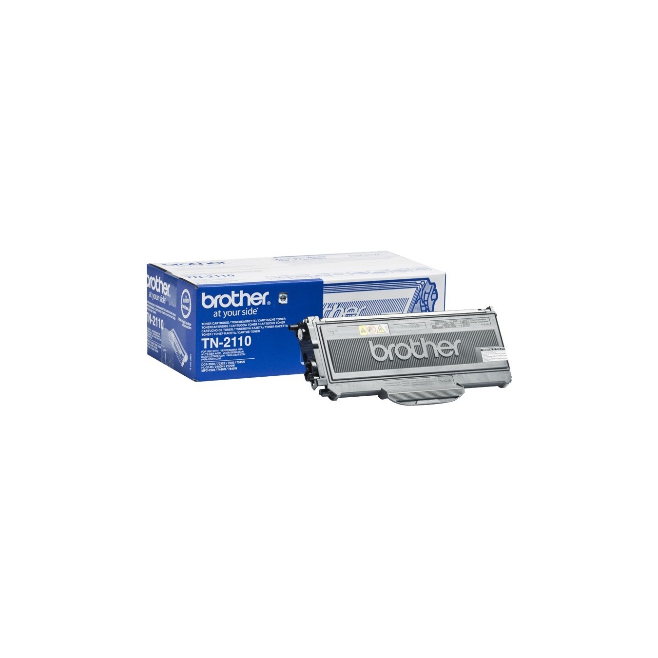 Brother Toner - TN-2110 - Black, 1500 pages (ISO 19752) — Buy in Cyprus with Fast Delivery