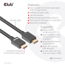 Club3D HDMI Cable A to A - 2.1 Ultra High Speed 10K HDR - 5 m retail — Buy in Cyprus with Fast Delivery