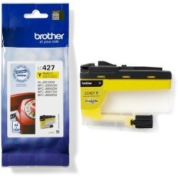 Buy Brother Ink - LC-427Y - Yellow up to 1,500 pages per ISO IEC 24711 in Cyprus, Nicosia, Limassol, Larnaka, Pafos